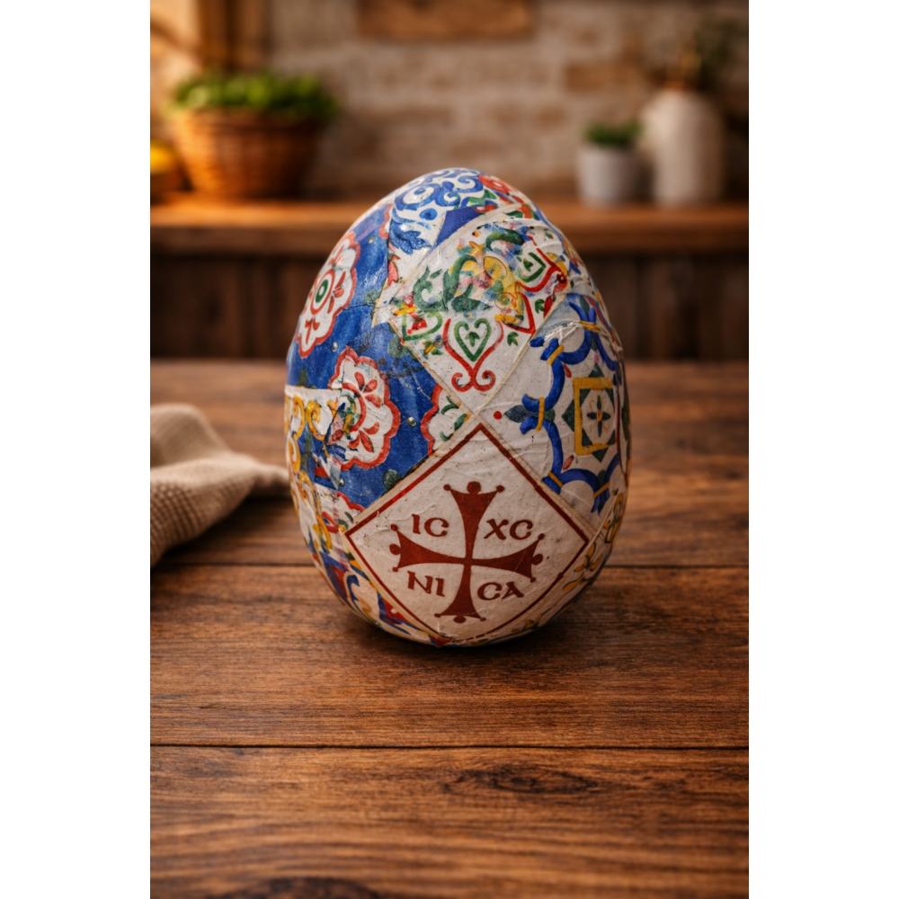 Uovo Sacro Decorato